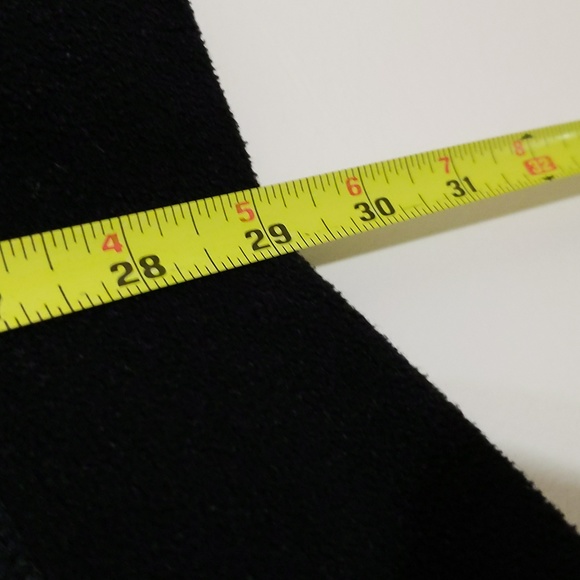 Denver Hayes| Black Long Sleeve Sweater Zippered 100% Polyester - Picture 7 of 8